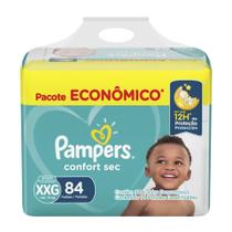 Fralda Pampers Confort Sec Tamanho XXG 84 unidades