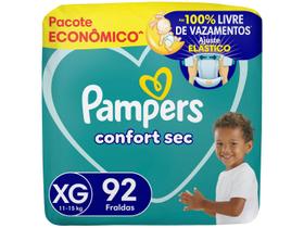 Fralda Pampers Confort Sec XG 92 Unidades Fralda Pampers Confort Sec XG 92 Unidades