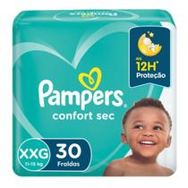 Fralda Pampers Confort Sec Xxg 30 Unidades Fralda Pampers Confort Sec Xxg 30 Unidades