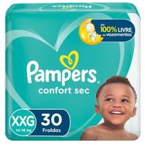 Fralda Pampers Confort Sec XXG 30 unidades