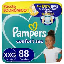 Fralda Pampers Confort Sec XXG 88 Unidades