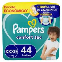 Fralda Pampers Confort Sec XXXG 44 unidades