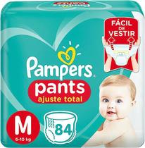 Fralda Pampers Pants Ajuste Total M 84 unidades - P&G