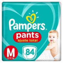 Fralda Pampers Pants Ajuste Total M 84 unidades