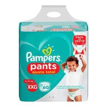 Fralda Pampers Pants Ajuste Total XXG 60 unidades