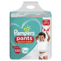 Fralda Pampers Pants Ajuste Total XXG 60 unidades