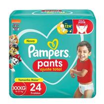 Fralda Pampers Pants Ajuste Total XXXG 24 unidades