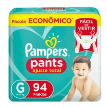 FRALDA PAMPERS PANTS G com 94 unidades
