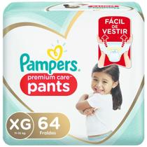 Fralda Pampers Pants Premium Care Tamanho XG 64 Unidades