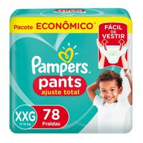 Fralda PAMPERS PANTS XXG com 78 unidades