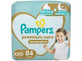 Fralda Pampers Premium Care Diurna e Noturna XXG 14 a 18kg 84 Unidades Fralda Pampers Premium Care Diurna e Noturna XXG 14 a 18kg 84 Unidades