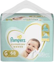 Fralda Pampers Premium Care G 68 Unidades