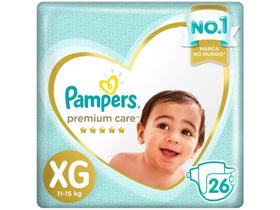Fralda Pampers Premium Care Nova Mega Tamanho XG 26 Unidades Fralda Pampers Premium Care Nova Mega Tamanho XG 26 Unidades