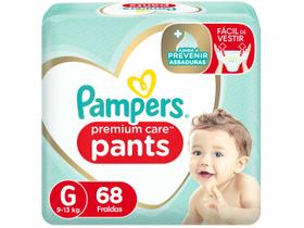 Fralda Pampers Premium Care Pants Calça Tam. G