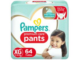 Fralda Pampers Premium Care Pants Calça Tam. XG