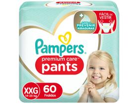 Fralda Pampers Premium Care Pants Calça Tam. XXG