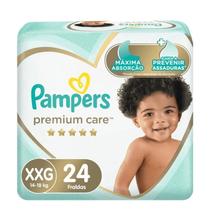 Fralda Pampers Premium Care XXG com 24 Unidades Fralda Pampers Premium Care XXG com 24 Unidades