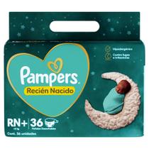 Fralda Pampers Recém-Nascido Primeiros Dias RN 36 unidades Fralda Pampers Recém-Nascido Primeiros Dias RN 36 unidades