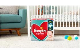 Fralda Pampers Super Sec Contra Vazamentos Tamanho XG Com 22 Unidades