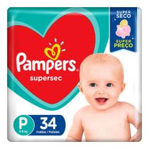 Fralda Pampers Supersec P 5 à 8kg