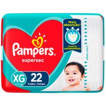 Fralda Pampers Supersec XG 22 Unidades