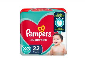 Fralda pampers supersec xg c/32