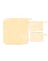 Fralda Pano de Boca Babete Bebê Malha Liso com Viés e Prendedor de Chupeta 30x30cm