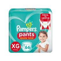Fralda Pants Ajuste Total XG Pampers 66 Unidades
