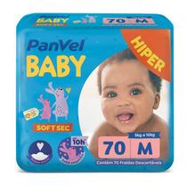 Fralda Panvel Baby Soft Sec M Com 70 Unidades Fralda Panvel Baby Soft Sec M Com 70 Unidades