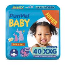 Fralda Panvel Baby Soft Sec Xxg Com 40 Unidades Fralda Panvel Baby Soft Sec Xxg Com 40 Unidades