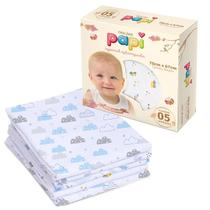 Fralda Papi Especial Com Bainha Estampada 70x67 Tecido Duplo Papi Textil Fralda Papi Especial Com Bainha Estampada 70x67 Tecido Duplo Papi Textil