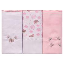 Fralda para Bebê 68 cm x 70 cm 3 Unidades Bublim