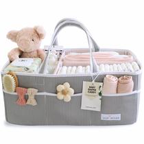Fralda para bebês Caddy Lily Miles Extra Large 43x28x18 cm Cinza Fralda para bebês Caddy Lily Miles Extra Large 43x28x18 cm Cinza