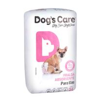 Fralda para femeas tam p - pacote c/ 24 unidades - DOGS CARE - Dog's Care