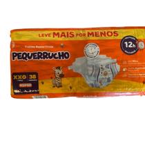 Fralda Pequerrucho Hiper Tamanho XXG 38 Unidades