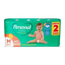 Fralda personal baby mega m 40un