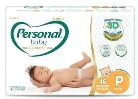 Fralda Personal Baby Mega Premium Protection - Tam P - 46 fraldas - ATACADO BARATO