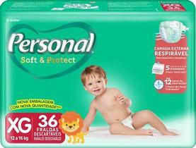 Fralda personal baby mega xg 36un