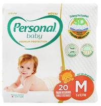 Fralda Personal Baby Premium Protection Jumbo Tam. M c/ 20un