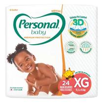 Fralda personal baby premium protection tam. xg 24 fraldas
