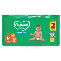 Fralda Personal Baby Protect & Sec Abre e Fecha M 40 Unidades