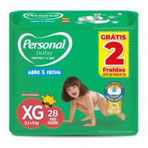 Fralda Personal Baby Protect & Sec Abre e Fecha XG 28 Unidades