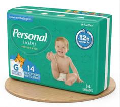 Fralda Personal Baby Protect & Sec G 14 Unidades 12h Proteção Fralda Personal Baby Protect & Sec G 14 Unidades 12h Proteção