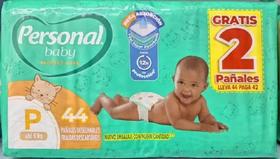 Fralda Personal Baby Protect & Sec - Tam. P - 44 fraldas