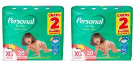 Fralda Personal Baby Protect & Sec - Tam XG - 56 unidades - ATACADO BARATO