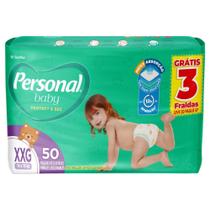 Fralda Personal Baby Protect & Sec XXG 50 Unidades