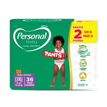 Fralda Personal Baby Total Protect Pants XXG Leve 36 Pague 34 Fralda Personal Baby Total Protect Pants XXG Leve 36 Pague 34