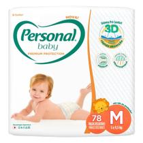 Fralda Personal Premium Hiper M 1 Pacote Com 78 Unidades