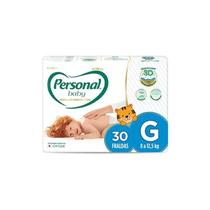 Fralda Personal Premium Mega 1 Pacote Tamanho G Com 30 Unidades
