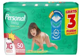 Fralda PERSONAL PROTECT SEC MEGA 50 Unidades XG (Extra Grande) Fralda PERSONAL PROTECT SEC MEGA 50 Unidades XG (Extra Grande)